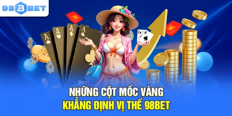 Những cột mốc vàng khẳng định vị thế 98BET